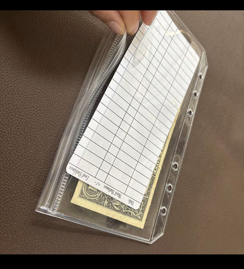 Double clear envelope A6
