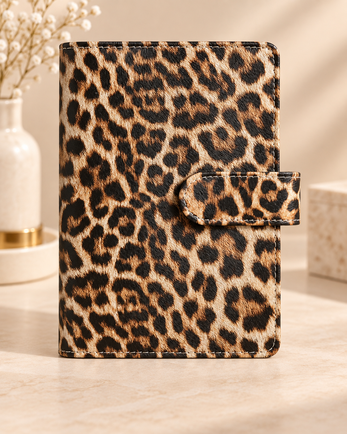 Binder budżetowy A6 – panterka 🐆 Бюджетний байндер A6 – леопард 🐆