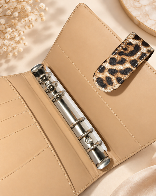 Binder budżetowy A6 – panterka 🐆 Бюджетний байндер A6 – леопард 🐆