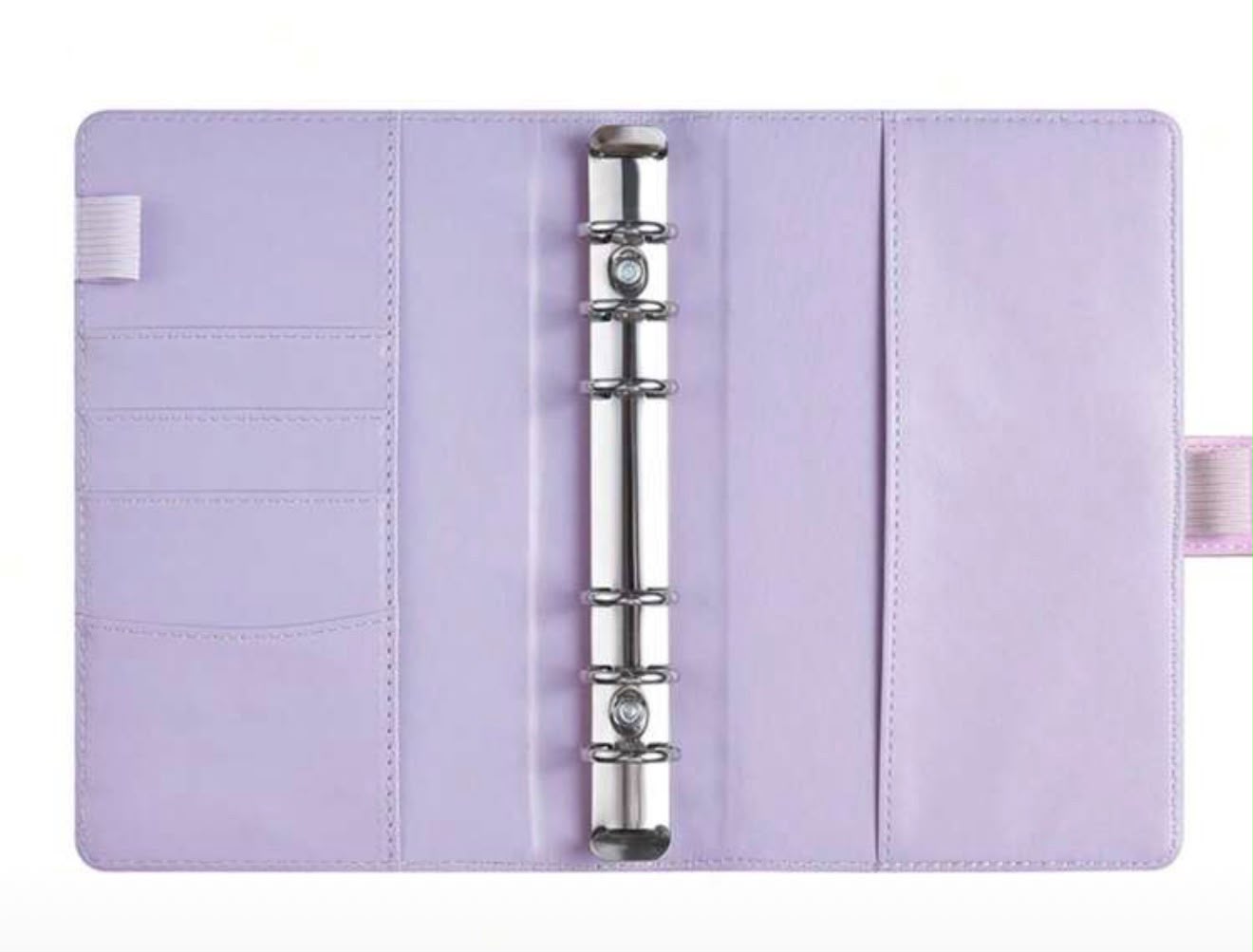 Binder A6 Pikowany – Różowy